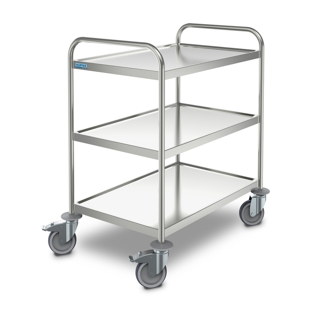 [1375011] Rullbord med 3 hyllor 900 x 600 x 947 mm