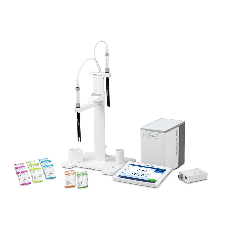 pH/Konduktivitetsmätare, Mettler-Toledo NineFocus NF2300 Kit