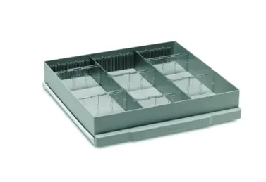 Låda i ABS-plast, GRAM BioCompact II 210/310/410, inkl. dela
