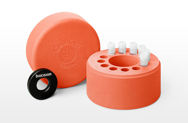 [4929016] CoolCell LX t. 12x1,0/2,0 ml kryorör, orange, låg