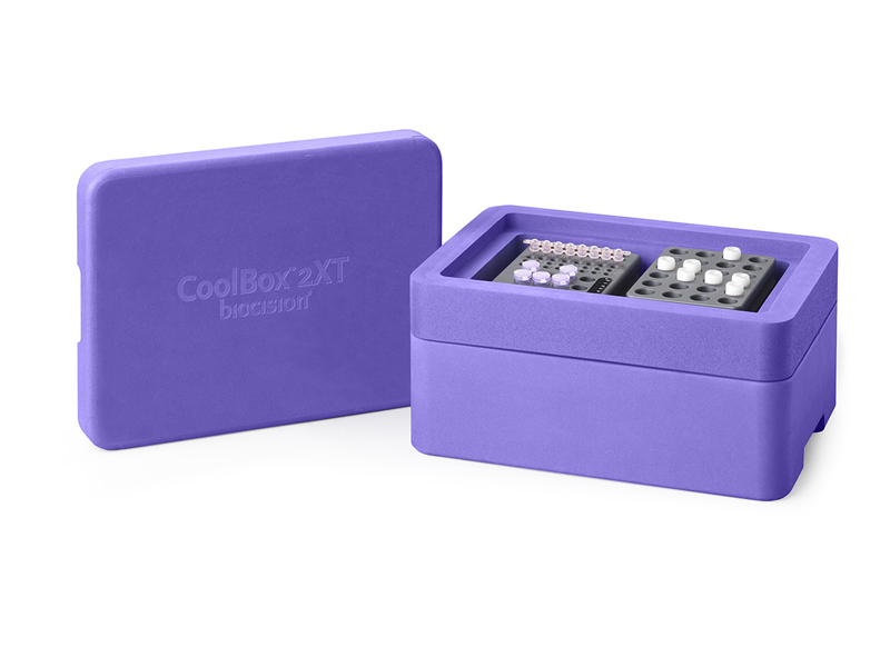 [4929097] CoolBox 2XT PCR  Workstation, med 2 Rack, purple