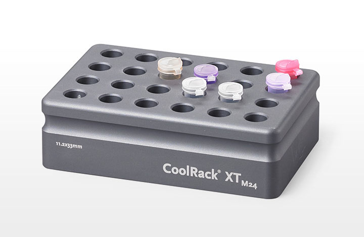 [4929113] CoolRack XT M24 (AF) till 24 x 1,5 ml mikrorör