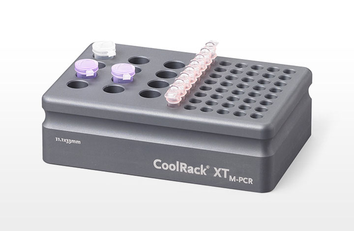 [4929114] CoolRack XT PCR-M(AF) t. 12x1,5 ml rör& 6x8PCR rör