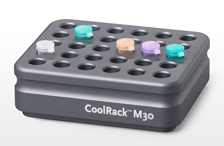 [4929136] CoolRack M30 till 30 x 1,5/2 ml mikrorör, grå