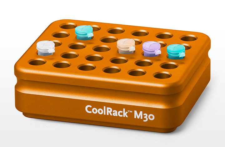 [4929138] CoolRack M30 till 30 x 1,5/2 ml mikrorör, orange