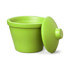 [4929248] Ishink med lock, rund 2,5 liter, lime