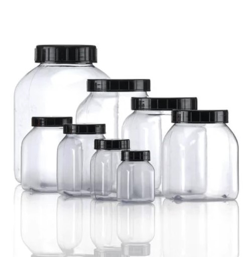 [1470140] Provbehållare fyrkantig, klar, PVC,utan lock,300ml