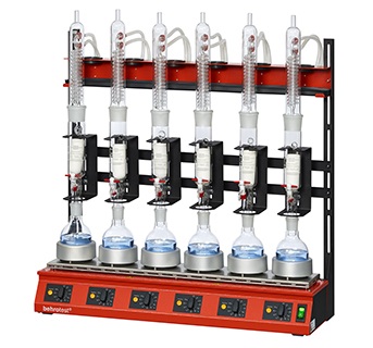 [4960686] Soxhlet extraktionsapp. R106S, 6 platser, 100 ml