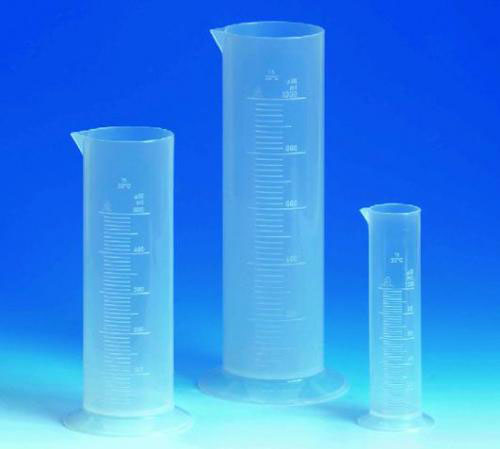 Mätcylinder i PP, låg form, 100 ml