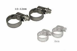 Julabo spännring till 10 och 12 mm slang, 2 st.