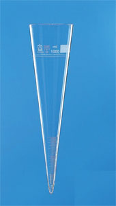 [1470455] Sedimentationskon, glas, 1000 ml