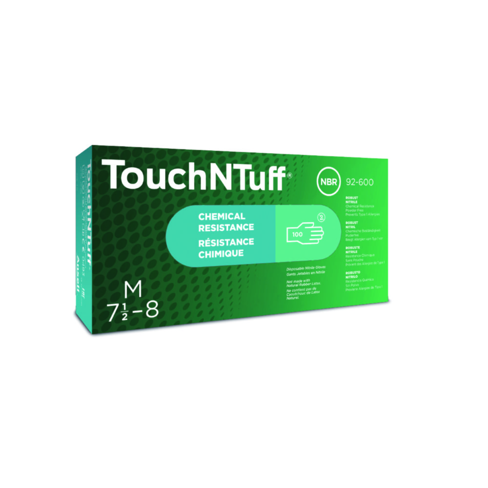 [1470611AL] Nitrilhandskar, Ansell Healthcare TouchNTuff 92-600, strl. S (6,5-7)