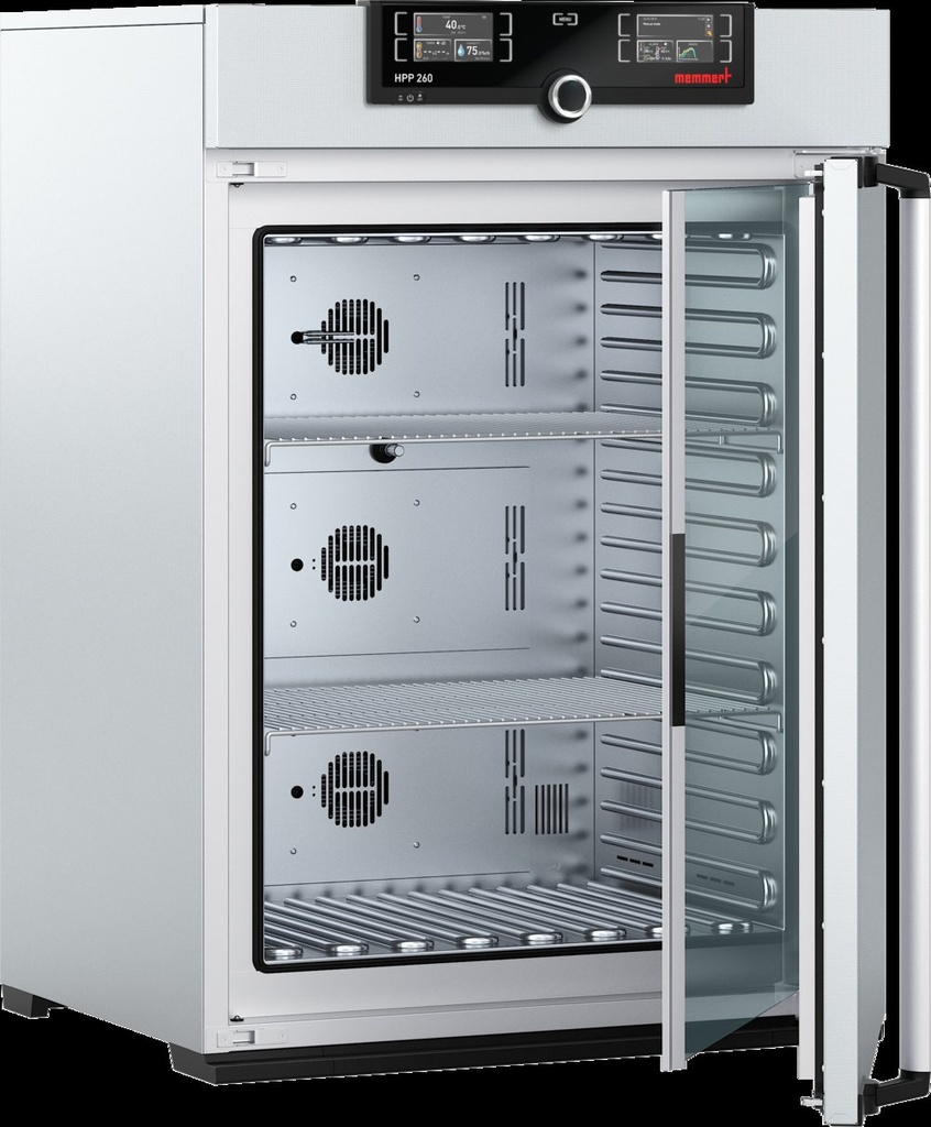 [5047502] Klimatskåp, Memmert HPP260eco med fukt, 0/70°C, 256 liter