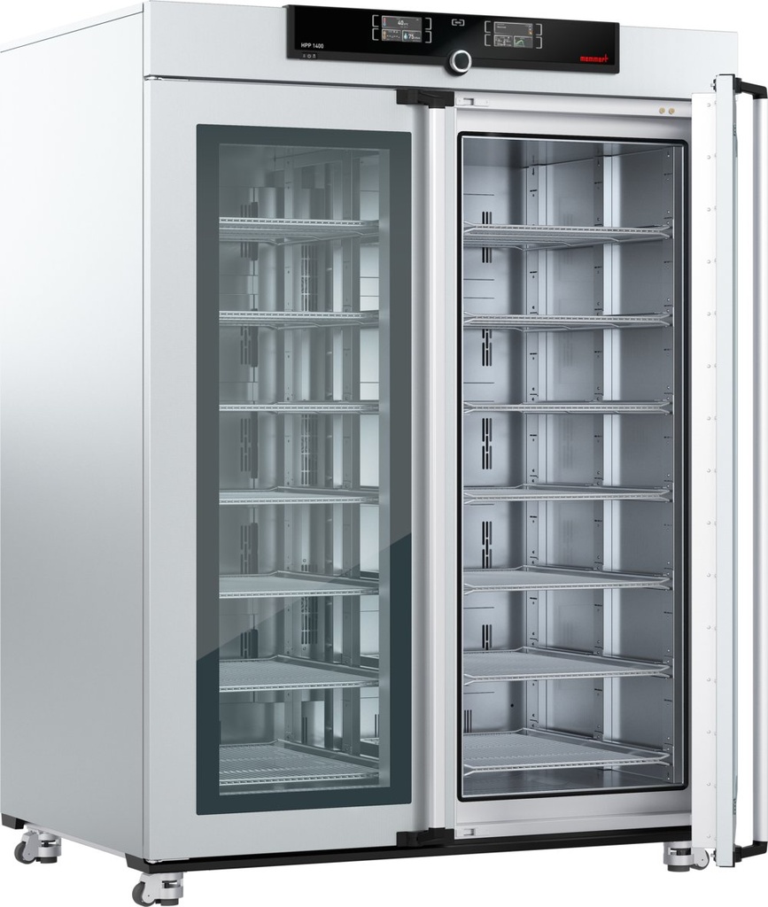 [5047508] Klimatskåp, Memmert HPP1400eco med fukt, 0/70°C, 1360 liter