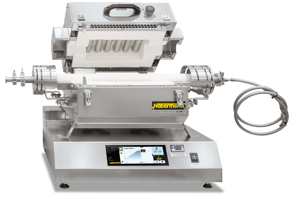 Rörugn, Nabertherm, vertikal /horisontal, RS50/250/1100°C, controller C550, Rör utv: Ø50 mm