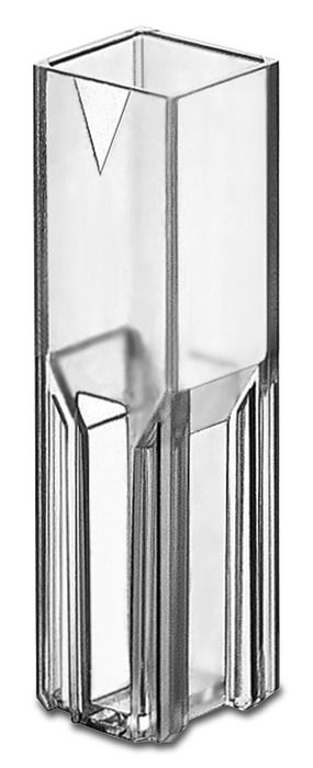 Brand semi-mikro UV-kyvett, 1,5 - 3,0 ml