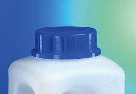 Skruvlock till flaska i HDPE, vid hals, 2300 ml