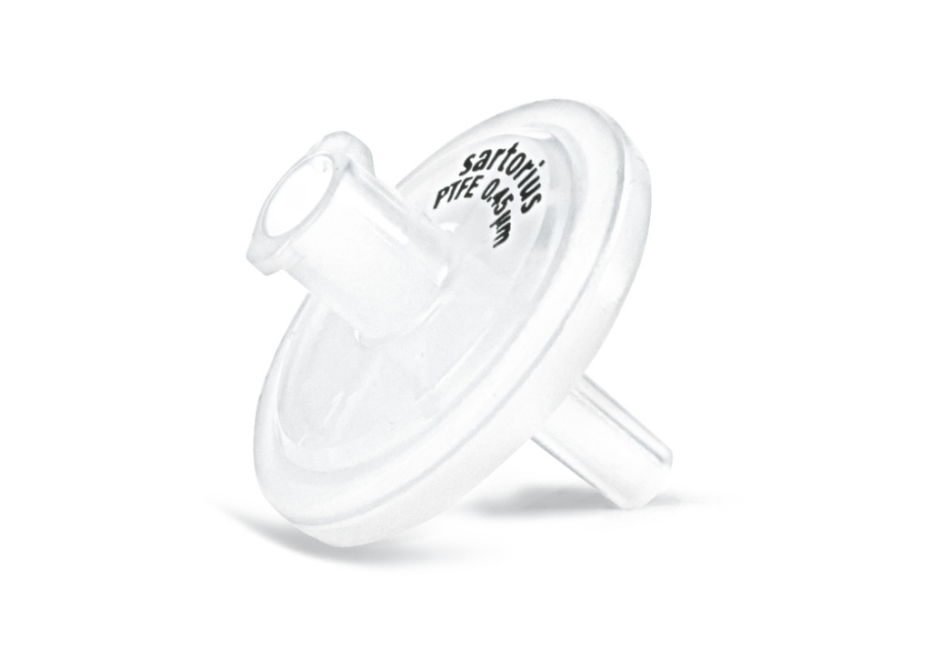 [1471501009] Sprutfilter, Sartorius Minisart SRP, PTFE, Ø15 mm, 0,45 µm, LSO, 50 st.