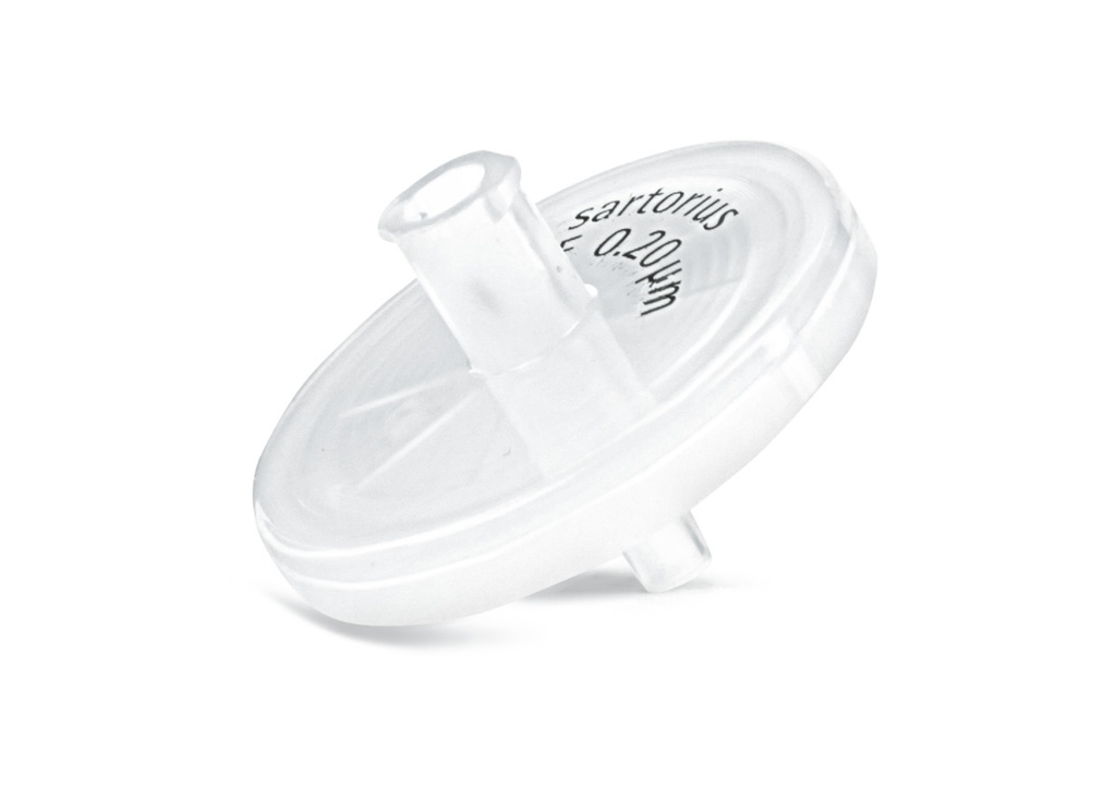 [1471501011] Sprutfilter, Sartorius CE-Minisart SRP, PTFE, Ø25 mm, 0,20 µm, LSO, steril, 50 st.