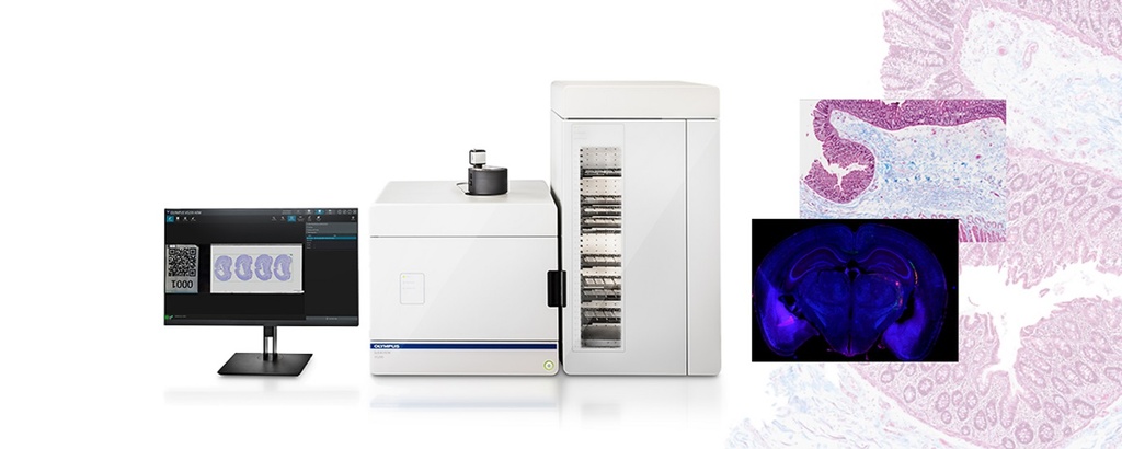 Slide scanner, Olympus VS200