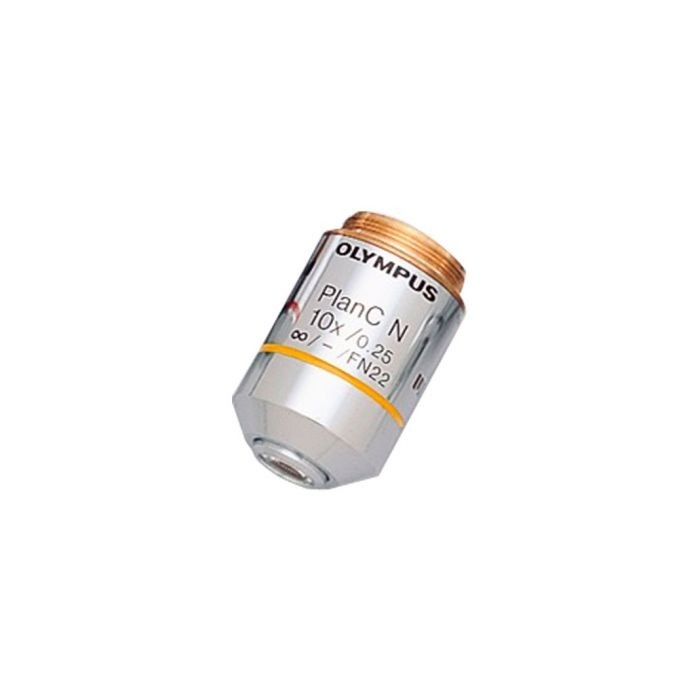 Objective, Olympus PLCN10X/0.25 Plan Achromat C, 10x, FN22