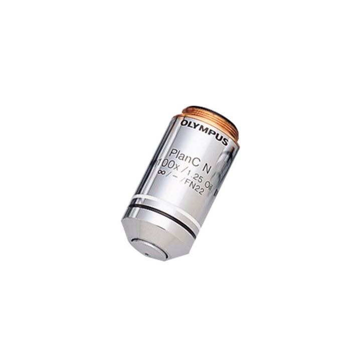 Objective, Olympus PLCN100XO/1.25 Plan Achromat C, Oil, 100x, FN22