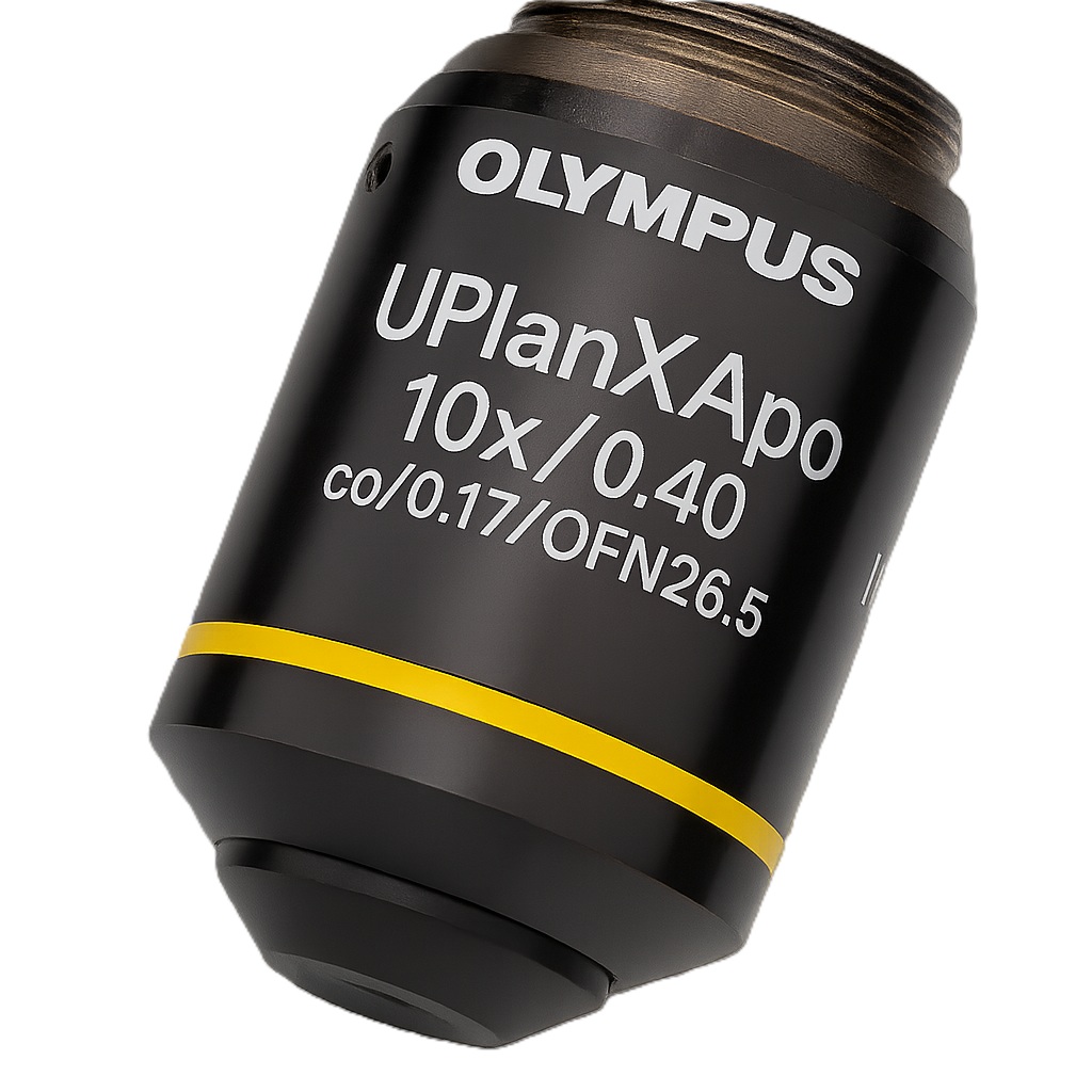 Objective, Olympus UPLXAPO10X/0.4, Universal Plan Extended Super Apochromat, 10x, FN26.5