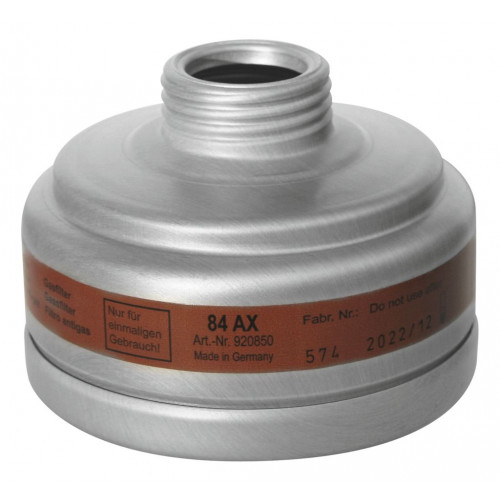 [6200208] Gasfilter, BartelsRieger 84 AX, gänga, skyddskl. AX