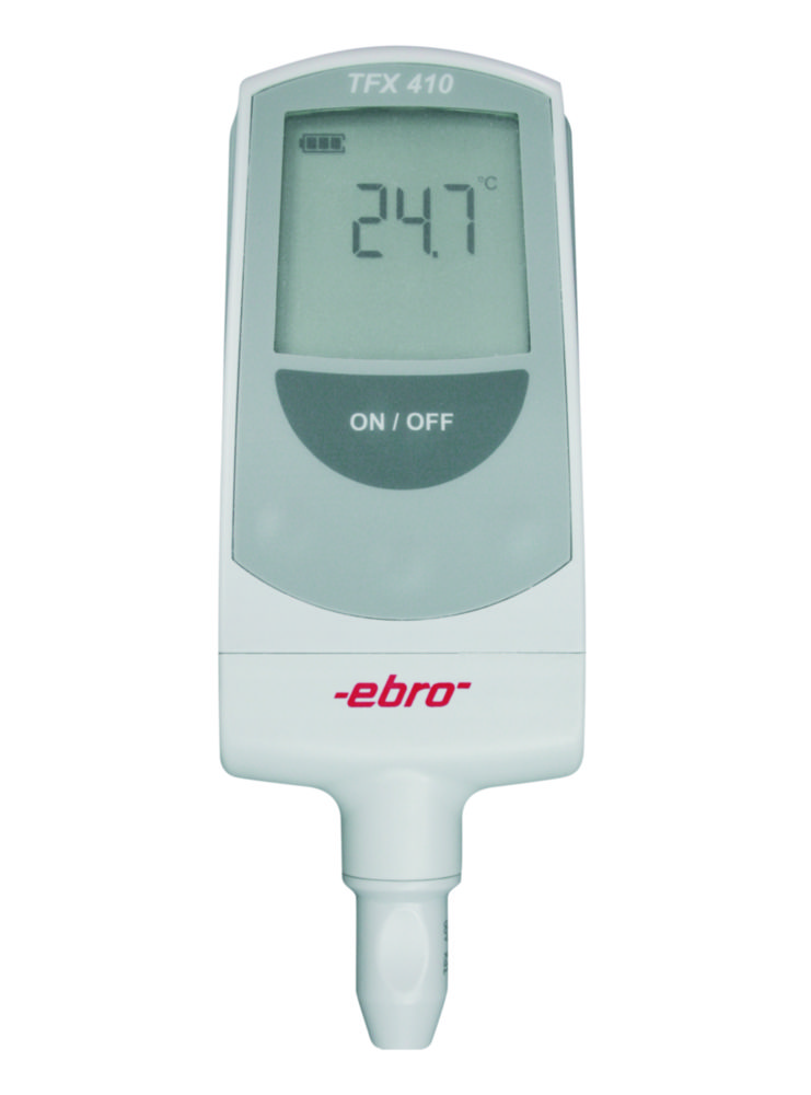 Laboratorietermometer, Ebro TFX 410, m. Pt1000-givare
