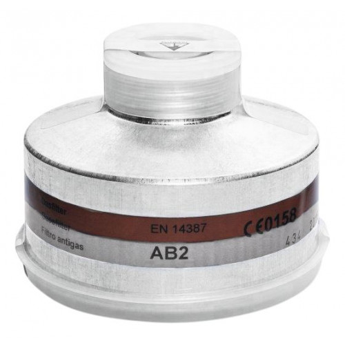 [6224032] Gasfilter, BartelsRieger 66 AB, gänga, skyddskl. A2B2 R D