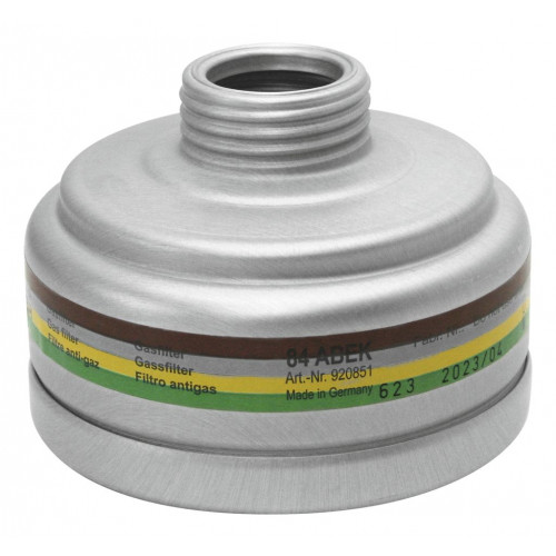 [6224033] Gasfilter, BartelsRieger 84 ABEK, gänga, skyddskl. A2B2E2K2 R D