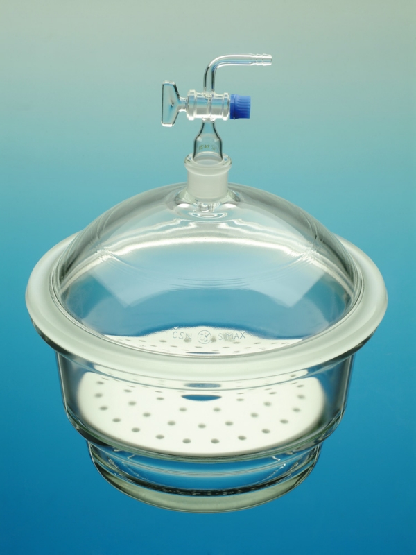 Komplett exsickator med kran och muff, Ø250 mm