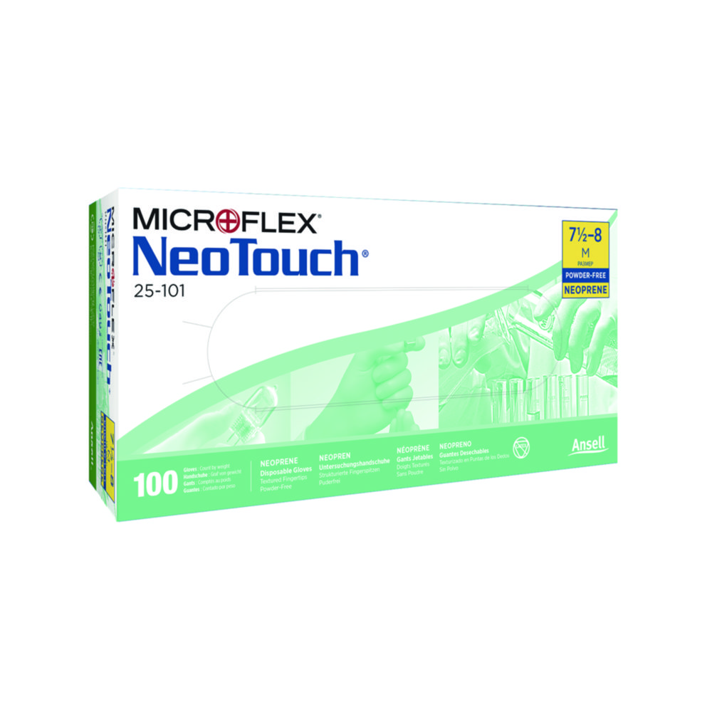 Neopren handskar, Ansell Healthcare MICROFLEX NeoTouch 25-101, strl. L (8,5-9)