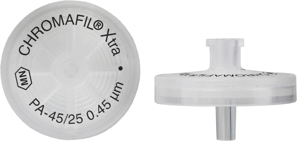 Sprutfilter, Macherey-Nagel CHROMAFIL Xtra, PA, Ø25 mm, 0,45 µm, 100 st.