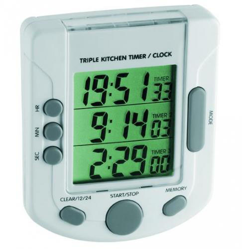 [6233690] Timer III med stopur, vitt