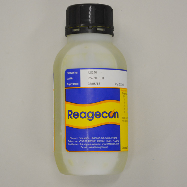 [6235081] Redox Standard (ORP), Reagecon, 124 mV, 25 °C, 500 mL