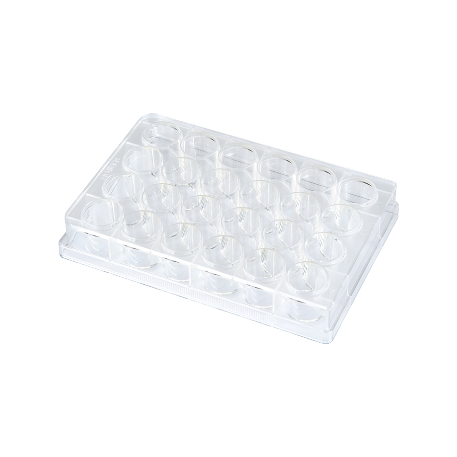 [1479000] PrimeSurface Mikroplatta, 24 brunnars. flat botten