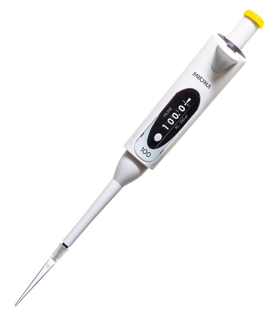 Pipett, Sartorius, mLine, 1-kanal, 2 - 20 µl