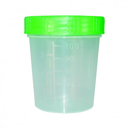 Provbehållare, PP, utan lock, 125 ml