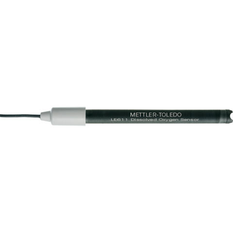 Syrgaselektrod DO, Mettler-Toledo InLab 605, plast, polarografisk, NTC, BNC/RCA 1,8 m