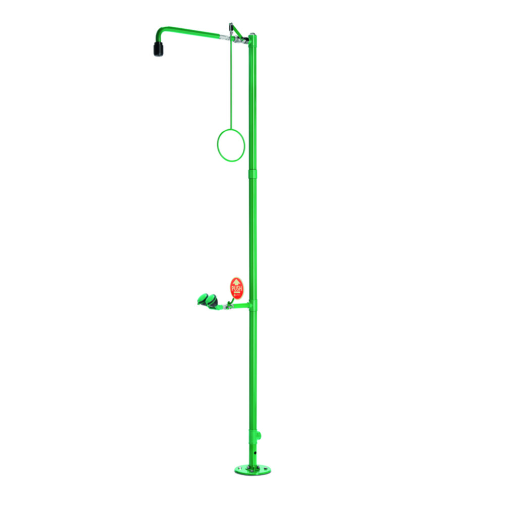 [6239809] Fristående nöddusch, B-safety classicline, bottenmontage