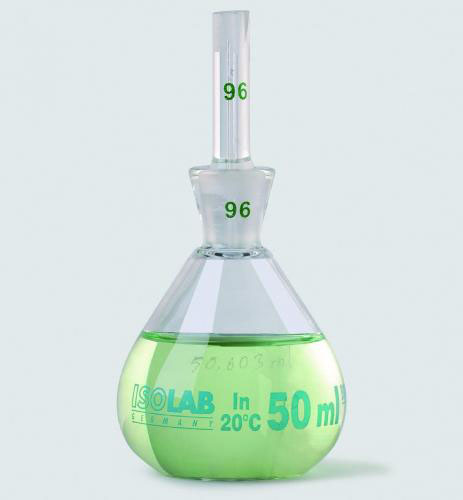Pyknometer 10 ml, glas, justerad