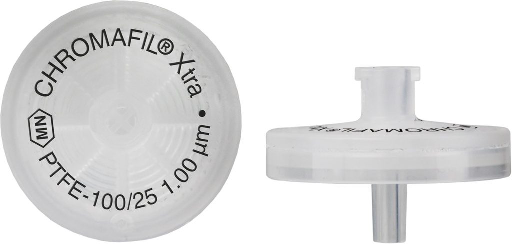 Sprutfilter, Macherey-Nagel CHROMAFIL Xtra, PTFE, Ø25 mm, 1 µm, 100 st.