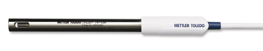 Konduktivitetsmätcell, Mettler-Toledo Inlab 741, 2 stål, NTC, k=0,105 cm-1, Mini-DIN 1,2 m
