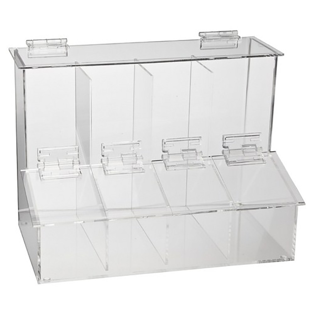 Dispenser till pipettspetsar, 4 rum, 278x158x217mm