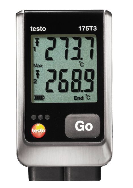 [6243831] Testo datalogger 175 T3, 2 externa kanaler
