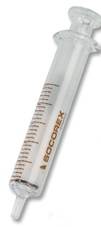 Glasspruta, Socorex Dosys 150, luer, 0,2 - 5 ml