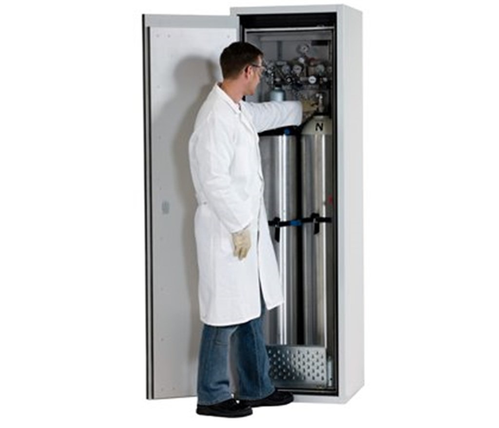 [6261842] Gascylinderskåp, Asecos G-ULTIMATE-90, bredd 60 cm, för 2x50 L