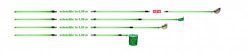 Teleskopstång, glasfiber, 150 till 600 cm