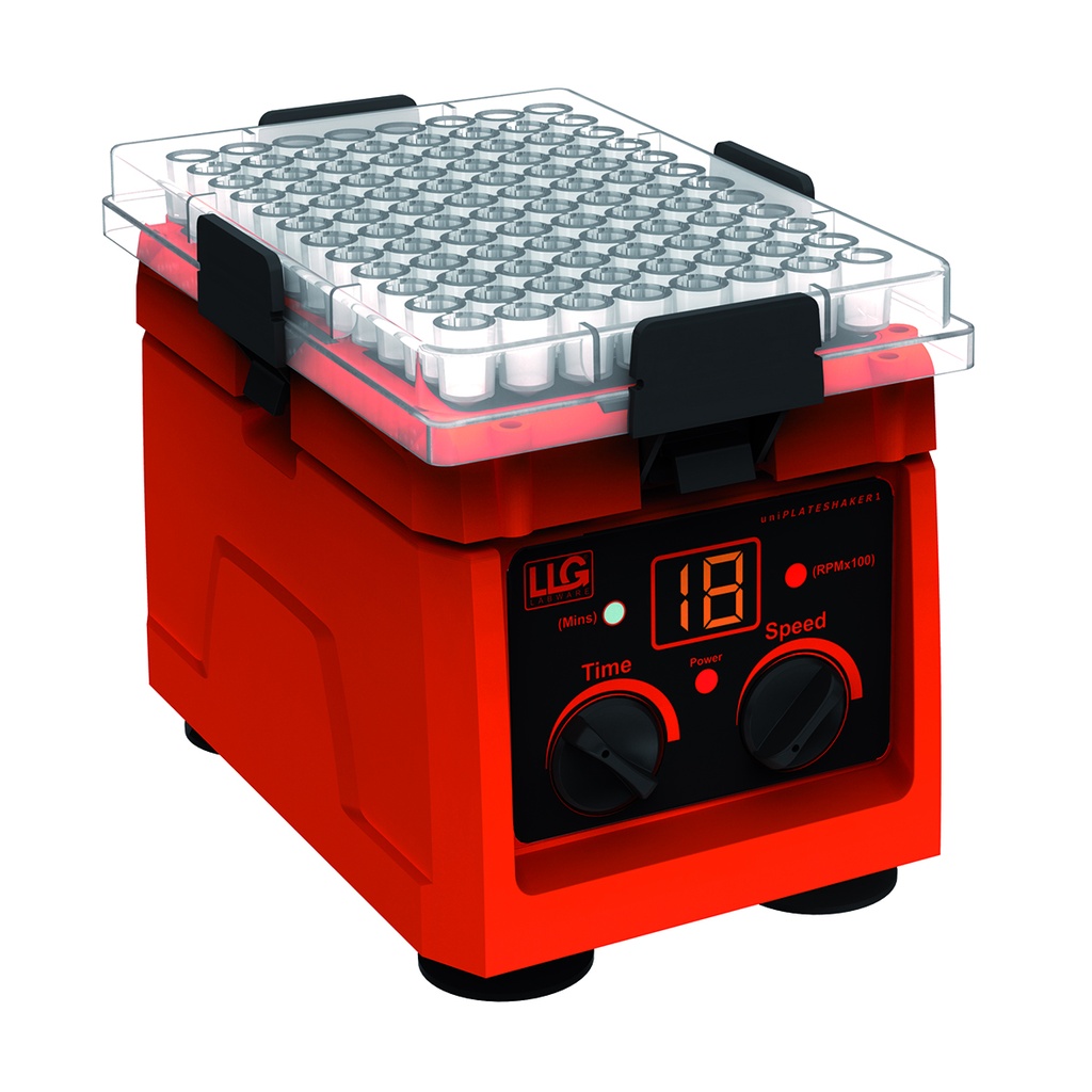 Mikroplattskak, en platta, LLG uniPLATESHAKER, 300-1800 rpm